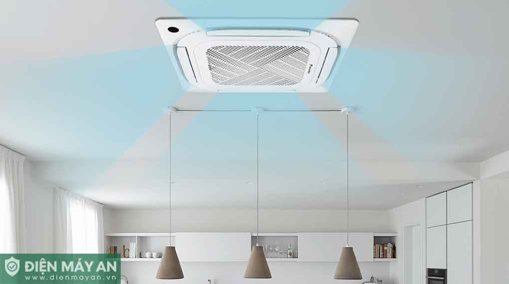 Điều hòa âm trần cassette Funiki Inverter 19000 BTU 1 chiều CIC19MMC